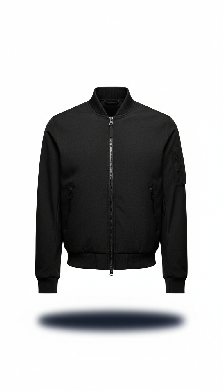 Cotton Overshirt With Matte Snaps
